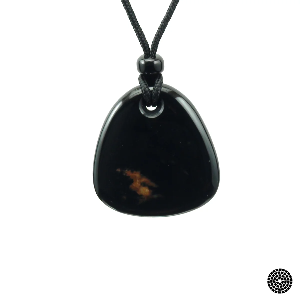 Wyoming Edwards Black Jade Pendant — California Jade Carvings